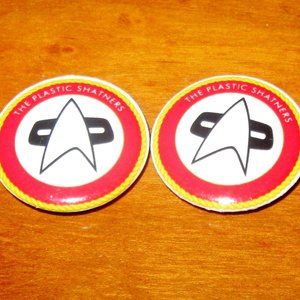 2 The Plastic Shatners Pin LA Comedy Troupe